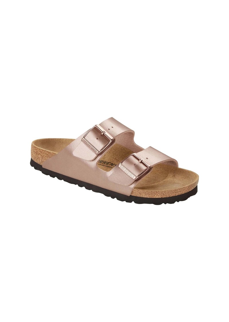 Trina Turk Birkenstock USA  WOMEN'S ARIZONA ORIGINAL COPPER BIRKO-FLOR SANDAL / COPPER