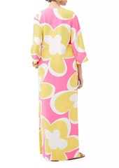 Trina Turk Catamaran Floral Maxi Dress