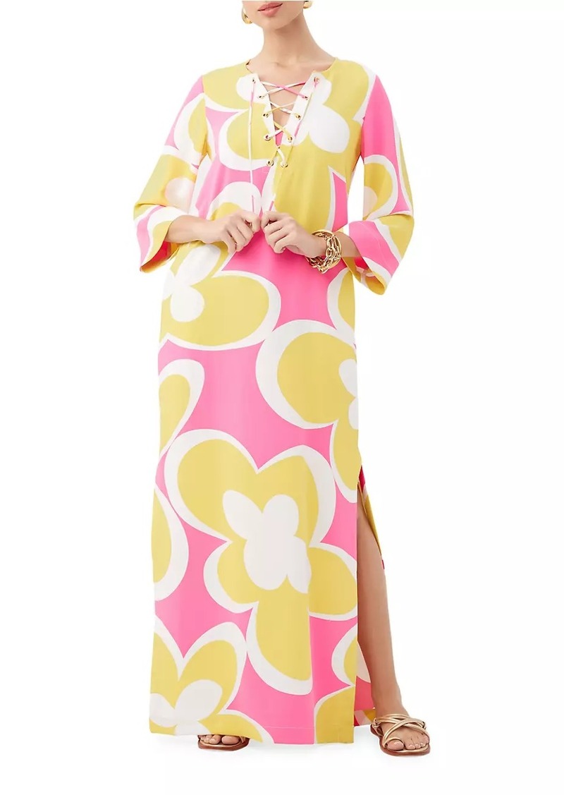 Trina Turk Catamaran Floral Maxi Dress