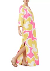 Trina Turk Catamaran Floral Maxi Dress