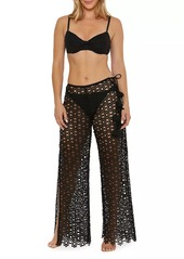 Trina Turk Chateau Lace Cover-Up Pants