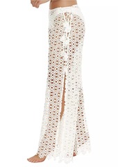 Trina Turk Chateau Lace Cover-Up Pants