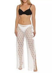 Trina Turk Chateau Lace Cover-Up Pants