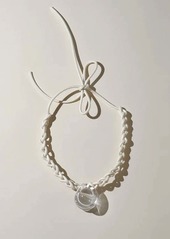 Trina Turk Corey Moranis  COREY MORANIS SPHERE NECKLACE / WHITE