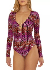 Trina Turk Echo One-Piece Paddle Suit