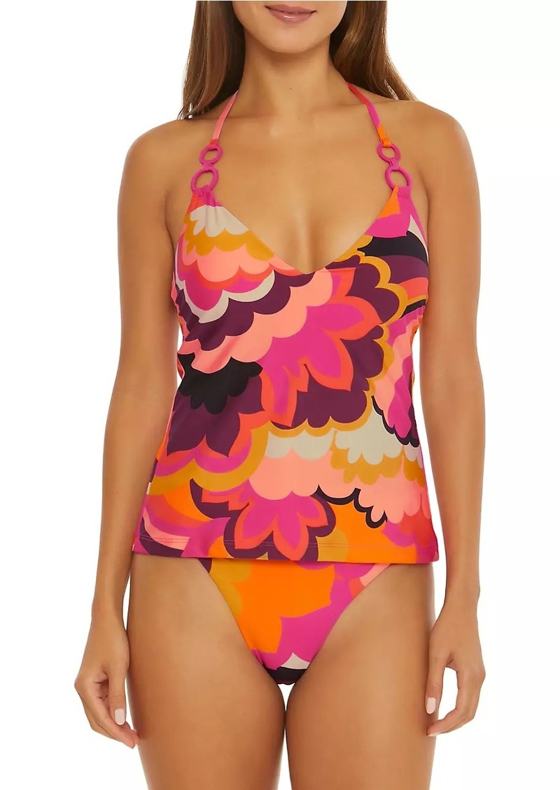 Trina Turk Fan Faire Tankini Top