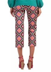 Trina Turk Flaire 2 Printed Cropped Pants