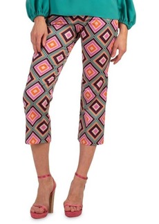 Trina Turk Flaire 2 Printed Cropped Pants