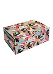 Trina Turk Floral & Stripes Mirror Accessories Box