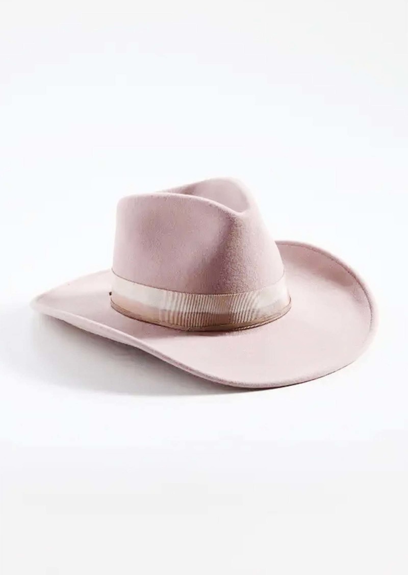 Trina Turk FREYA  FREYA MALLOW HAT / MAUVE