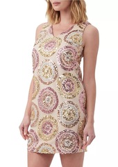 Trina Turk Glitterati Sequined Shift Minidress