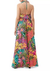 Trina Turk Jacksonville Printed Wide-Leg Jumpsuit