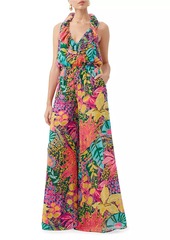 Trina Turk Jacksonville Printed Wide-Leg Jumpsuit