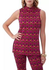 Trina Turk Jaya Graphic Jersey Top