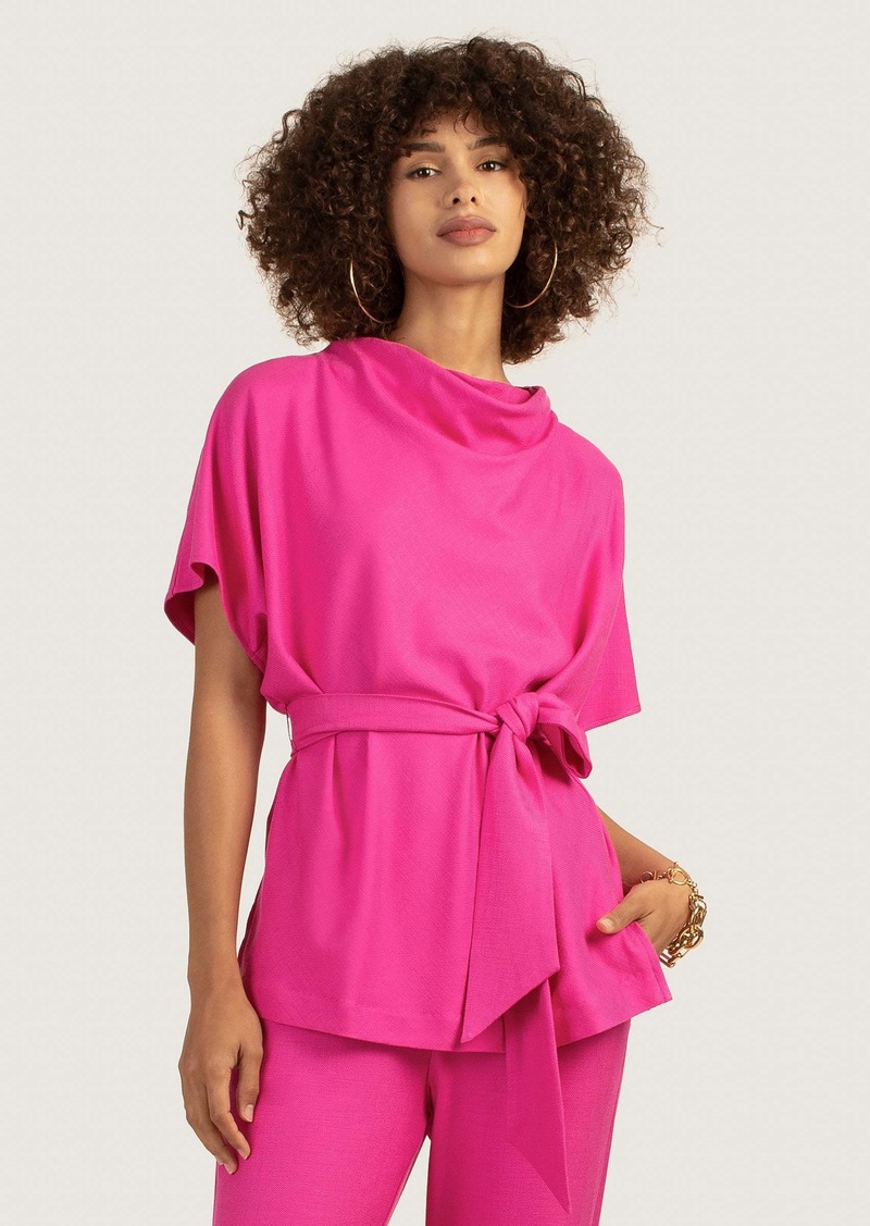 TRINA TURK  JUBILATION TOP / SUNSET PINK