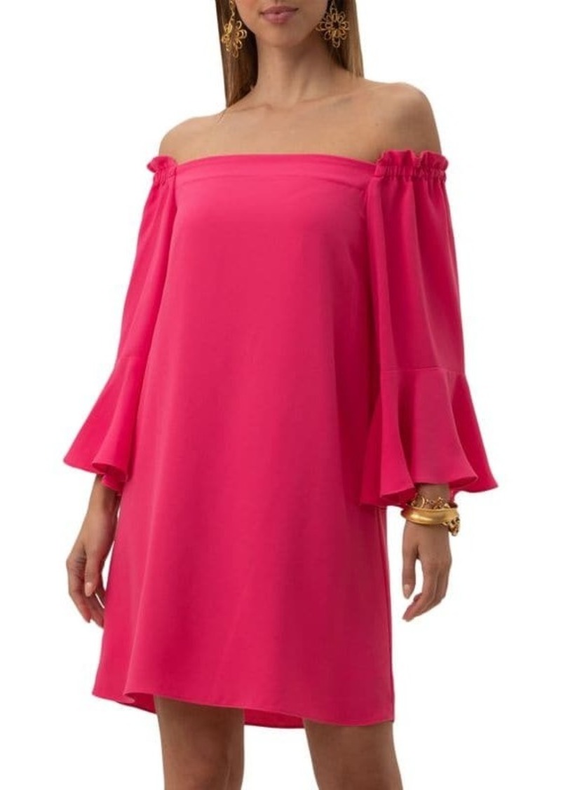 Trina Turk Knox Off Shoulder Mini Dress