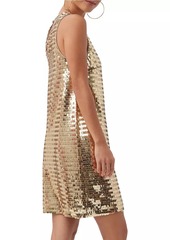 Trina Turk Koa Sequin Shift Minidress