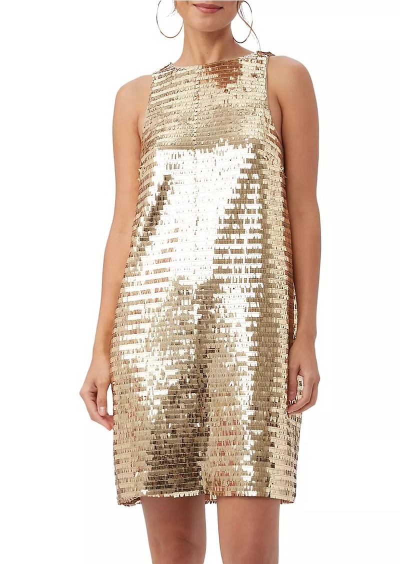 Trina Turk Koa Sequin Shift Minidress