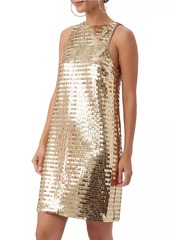 Trina Turk Koa Sequin Shift Minidress