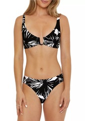 Trina Turk Lennox Palm Hipster Bikini Bottoms