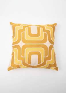 Trina Turk LICENSEE  OGEE AMBER EMBROIDERED DOWN PILLOW / AMBER