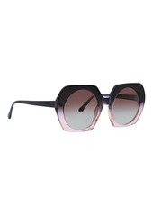 Trina Turk McGee Group  REGATTA SUNGLASSES / COFFEE