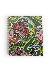 Trina Turk LICENSEE  TT CHEEKY TIKI SPIRAL NOTEBOOK / MULTI