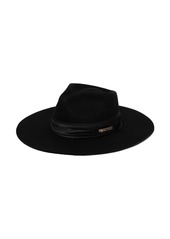 Trina Turk LICENSEE  TT FELT FEDORA WITH BAND / BLACK