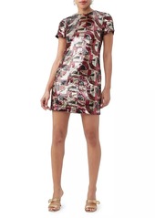 Trina Turk Lupine Sequin Minidress