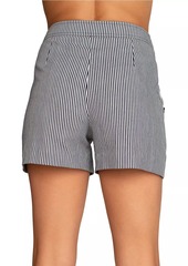 Trina Turk Magnifico Nautical Striped Shorts