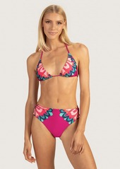 Trina Turk Swim Medallion Triangle Bra / Pink Peppercorn 4