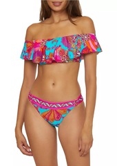 Trina Turk Meilani Floral Bikini Bottom