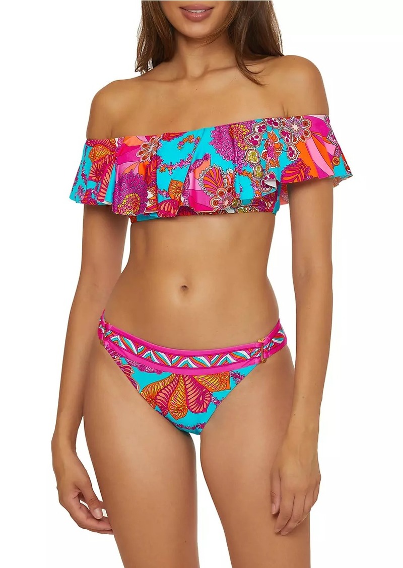 Trina Turk Meilani Floral Bikini Bottom