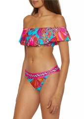 Trina Turk Meilani Floral Bikini Bottom