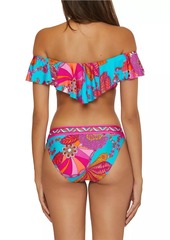 Trina Turk Meilani Floral Bikini Bottom