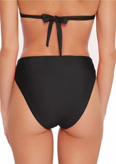 Trina Turk Monaco High-Rise Cut-Out Bikini Bottoms