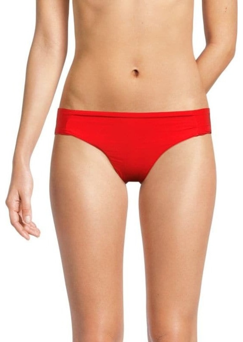 Trina Turk Monaco Tab Ruched Bikini Bottom