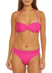 Trina Turk Monaco Twist Bandeau Bikini Top