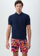 Trina Turk MR TURK  CAMILO SHORT SLEEVE POLO / KEY LIME