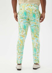 Trina Turk Mr Turk Clyde Slim Trouser / Clearwater Multi 30