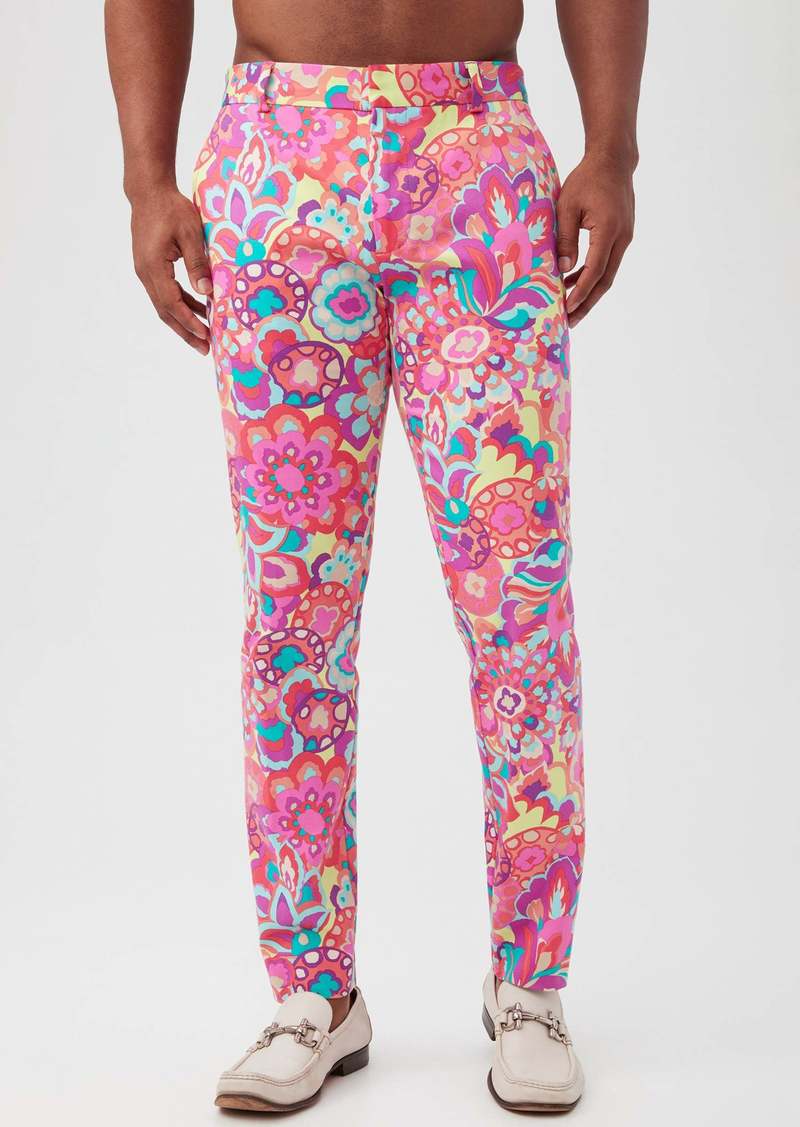 Trina Turk MR TURK  CLYDE SLIM TROUSER / MULTI