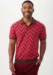 Trina Turk Mr Turk Grayson Short Sleeve Polo / Multi XS