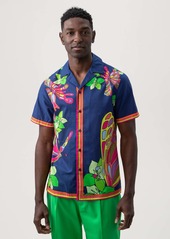 Trina Turk Mr Turk Josue Short Sleeve Shirt / Multi L