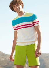 Trina Turk Mr Turk Levi Short Sleeve Crewneck / Multi S