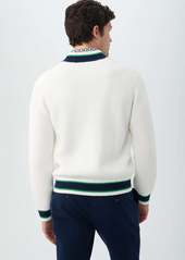 Trina Turk Mr Turk Robertson Bomber Jacket / White XS