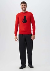 Trina Turk Mr Turk Salem Sweater / Reina Red L