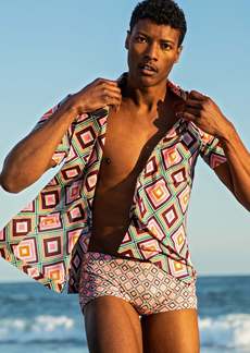 Trina Turk MR TURK  SORRENTO SWIM TRUNK / MULTI