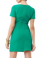 Trina Turk Pearl Sculpted Sheath Minidress