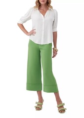 Trina Turk Pensacola Button-Front Top