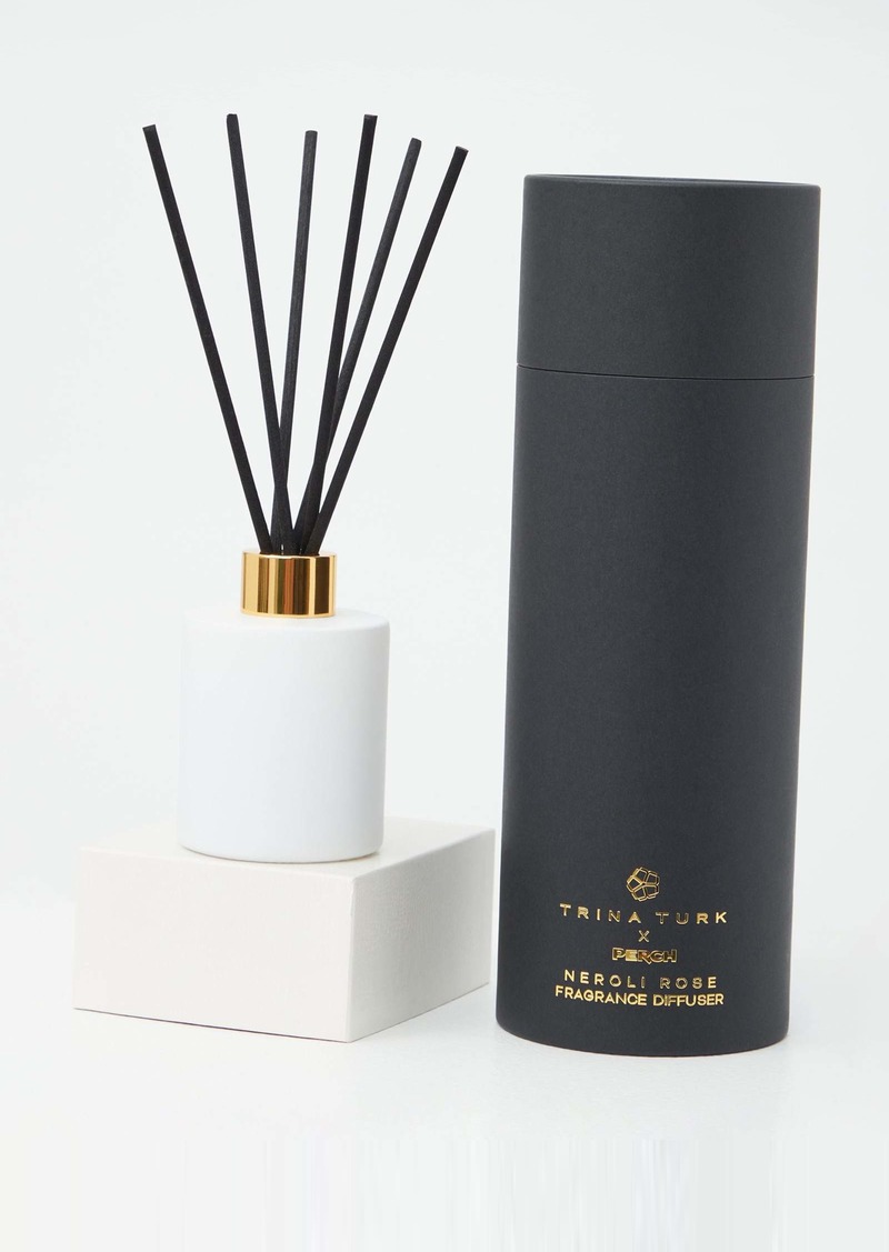 Trina Turk Perch CandleHouse  TT X PERCH NEROLI ROSE DIFFUSER / WHITE